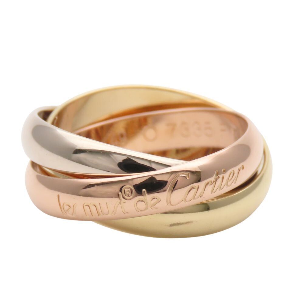 CARTIER 18k Gold Trinity Ring